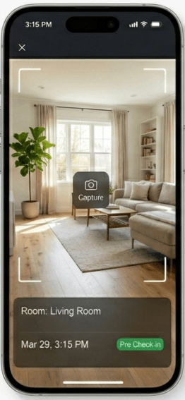 Prova app showing property documentation